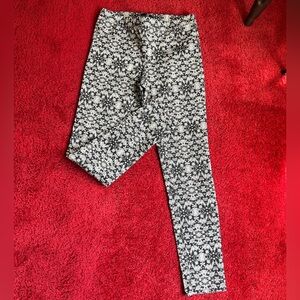 H&M Patterned Jeggings